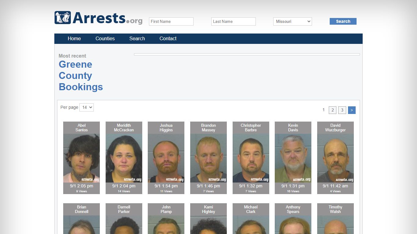 Greene County Arrests and Inmate Search